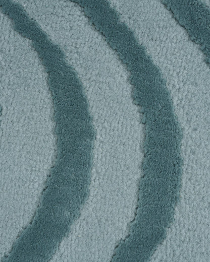 Aura Carpet | Wave Ripple Light Blue