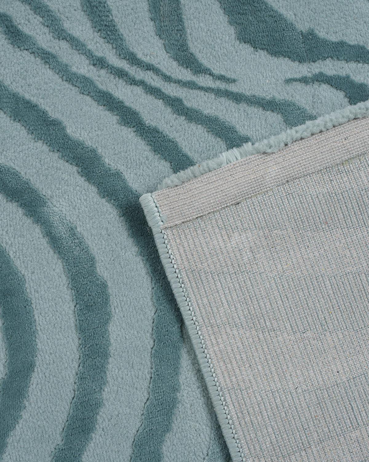 Aura Carpet | Wave Ripple Light Blue