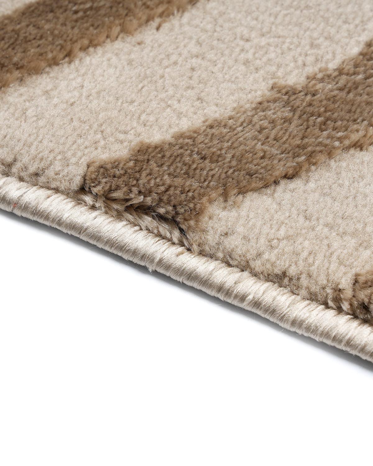 Aura Carpet | Wave Ripple Light Gold