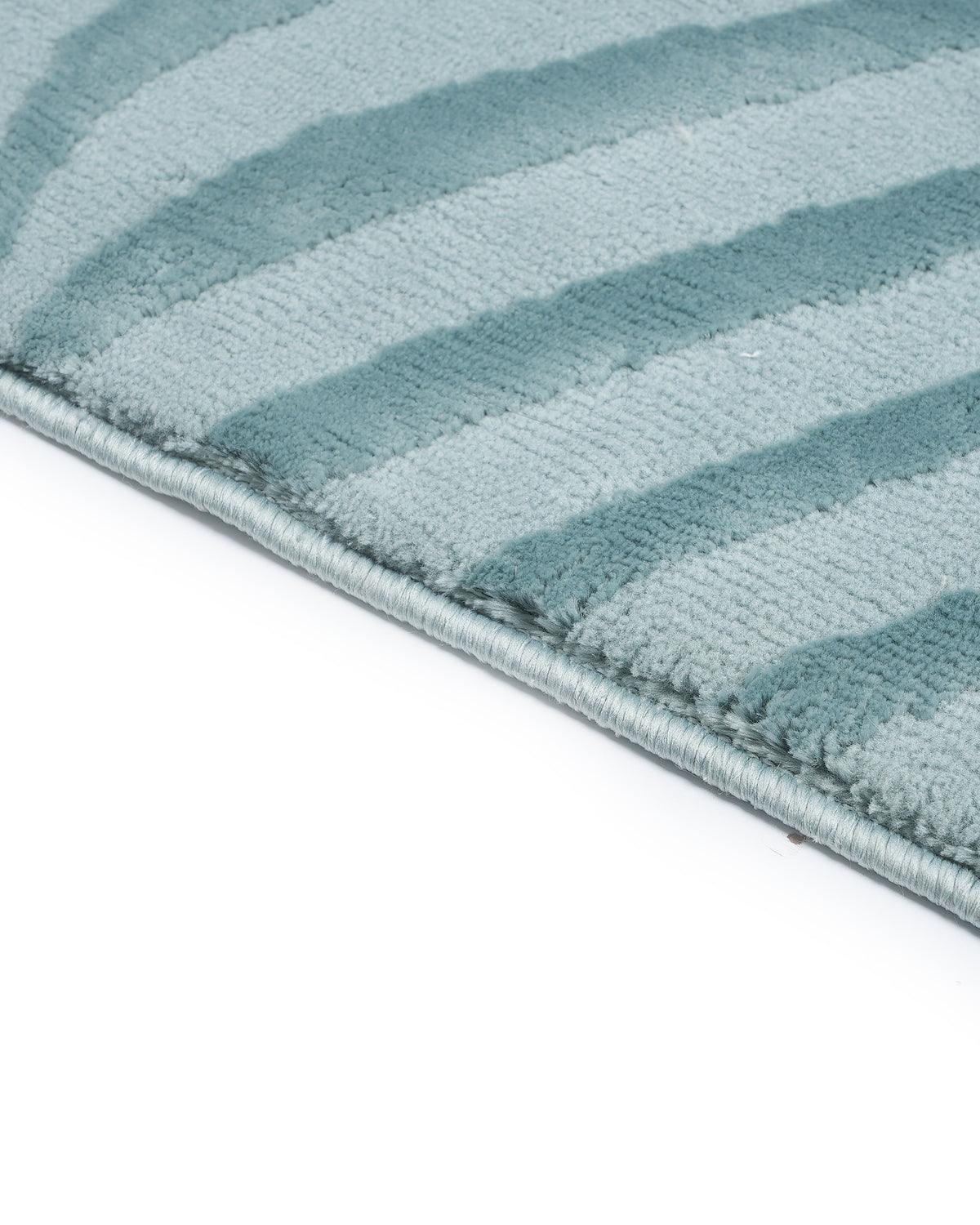 Aura Carpet | Wave Ripple Light Blue