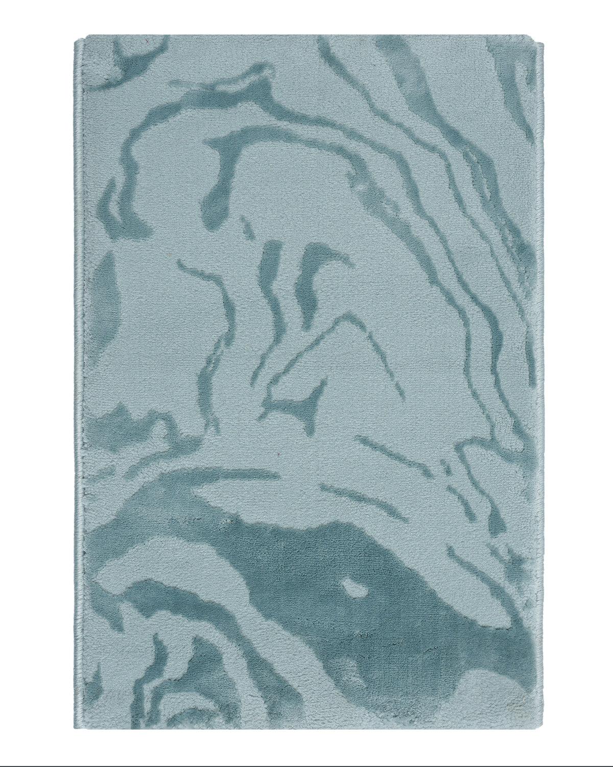 40X60 CM Aura Doormat | Mable Print Light Blue