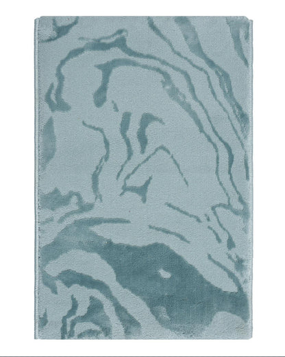 40X60 CM Aura Doormat | Mable Print Light Blue