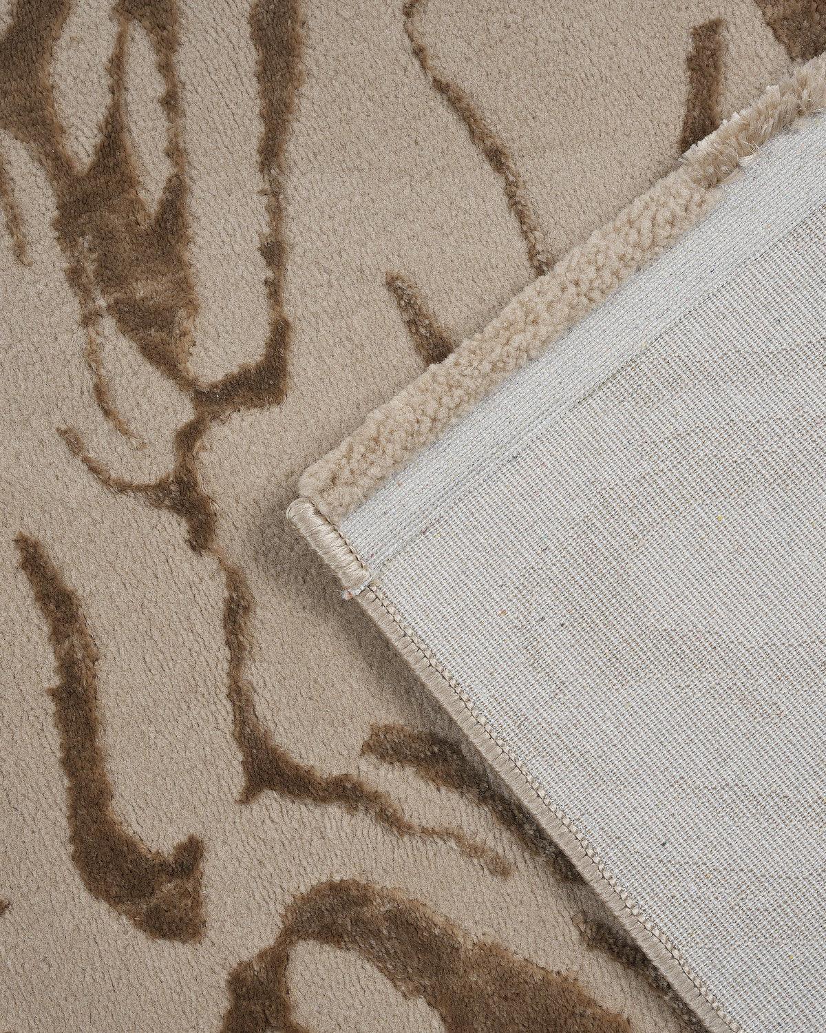 Aura Carpet | Marble Print Light Gold