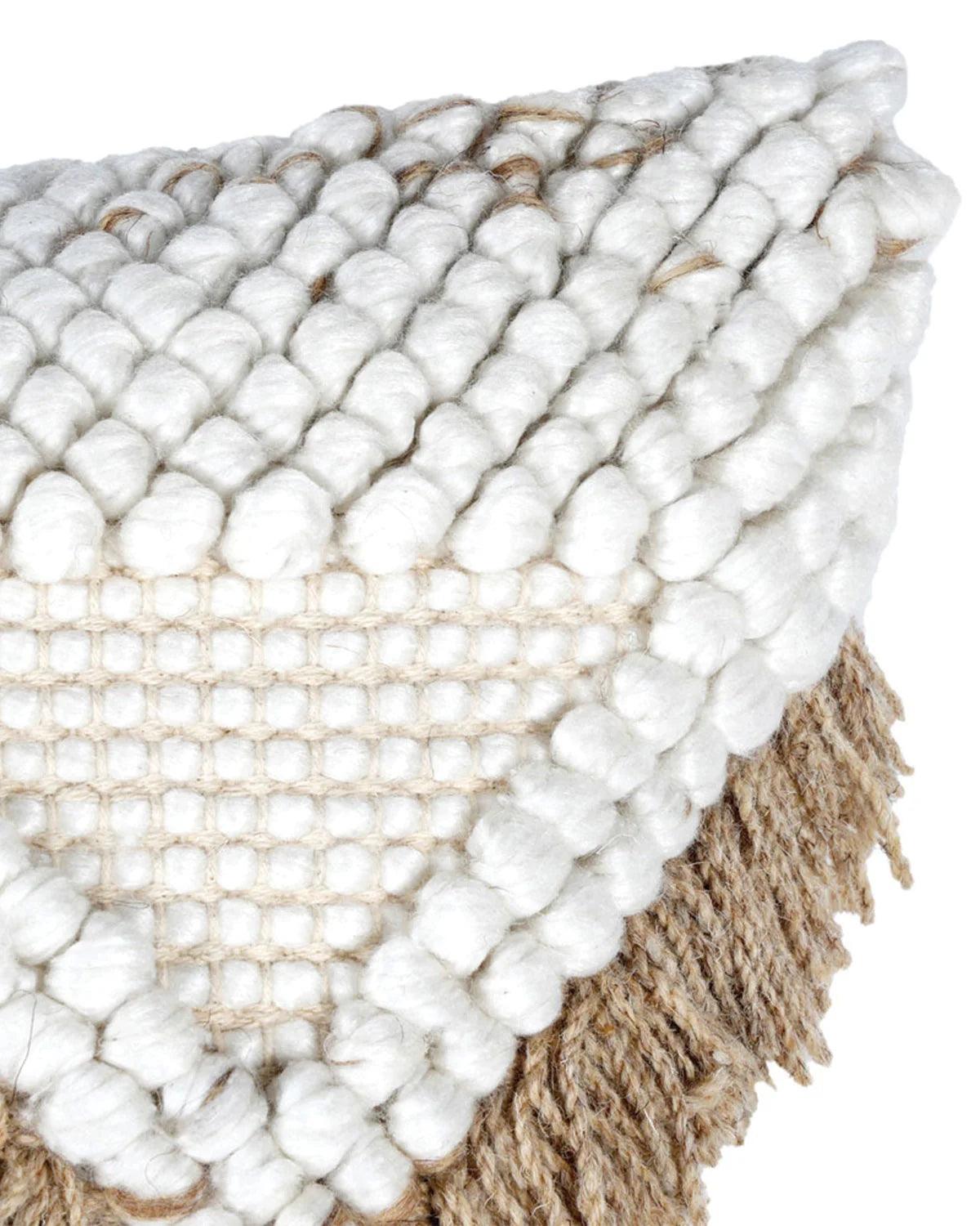 18X18 inch Boho beige cushion covers | Set of 2