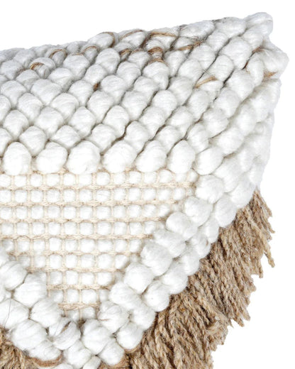 18X18 inch Boho beige cushion covers | Set of 2
