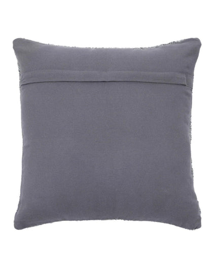 18X18 inch Moroccan silver wool cushion covers | Set of 2