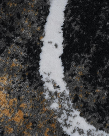 60X150 CM Vienna Runner | Abstract Black and Orange