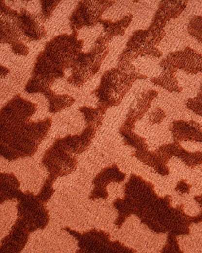 Aura Carpet | Grid Abstract Rust