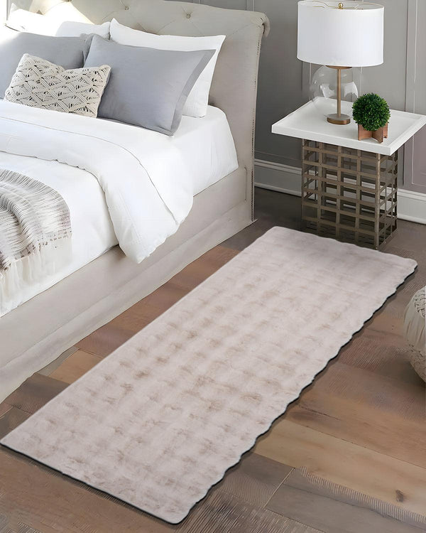 60X150 CM Asteria Furry Runner | Beige