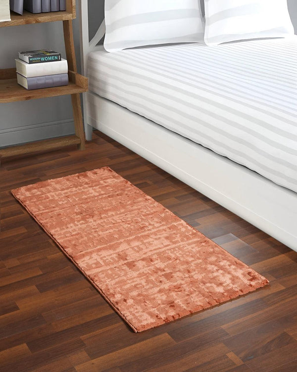 Aura Carpet | Grid Abstract Rust