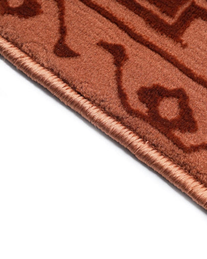 Aura Carpet | Traditional Floral Rust