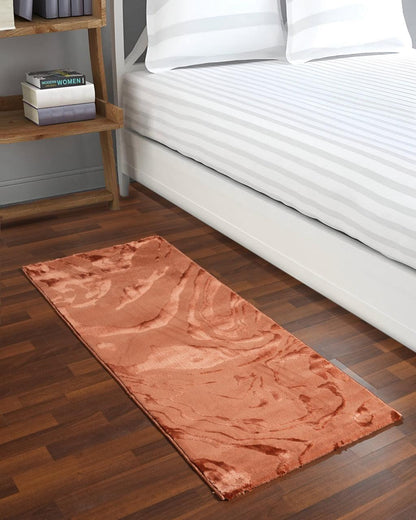 Aura Carpet | Marble Print Rust
