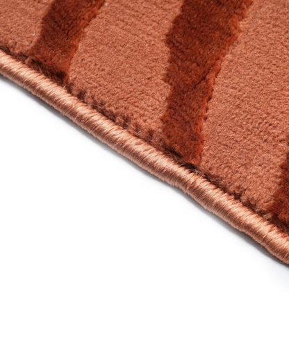 Aura Carpet | Wave Ripple Rust