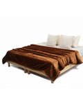 Cuddle Double Bed Brown Blanket