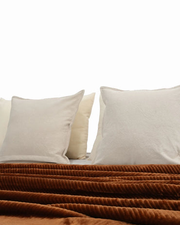 Cuddle Double Bed Brown Blanket