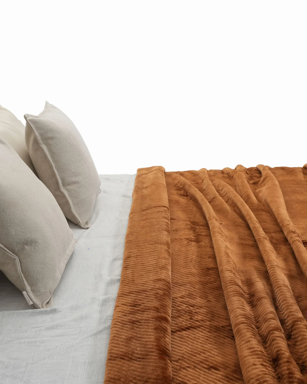 Cuddle Double Bed Brown Blanket