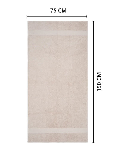 Luxe Living Bath Towel | Beige
