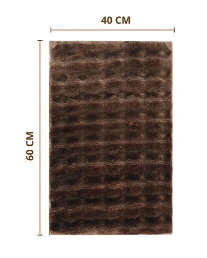 40x60 Cm | Set Of 2 Pcs | Cocoon Bathmat | Camel