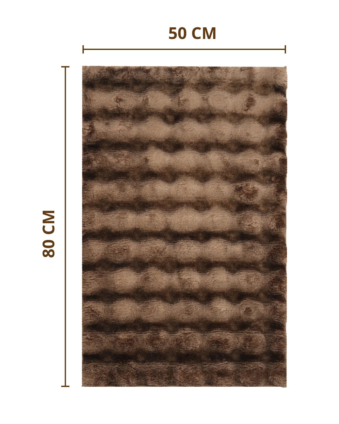 50x80 Cm | Cocoon Bathmat | Camel