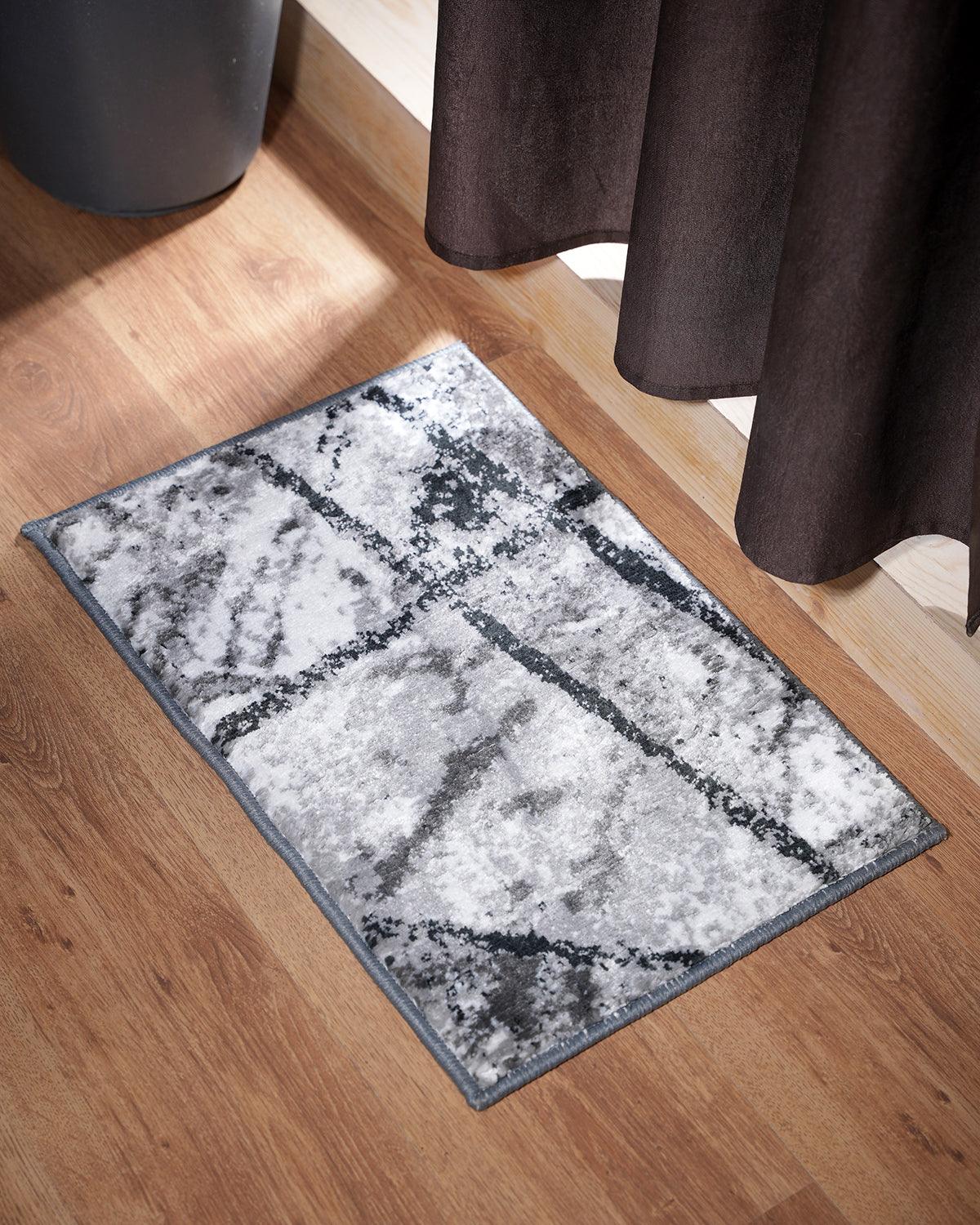 40X60 CM Diamond Doormat | Grey Shards