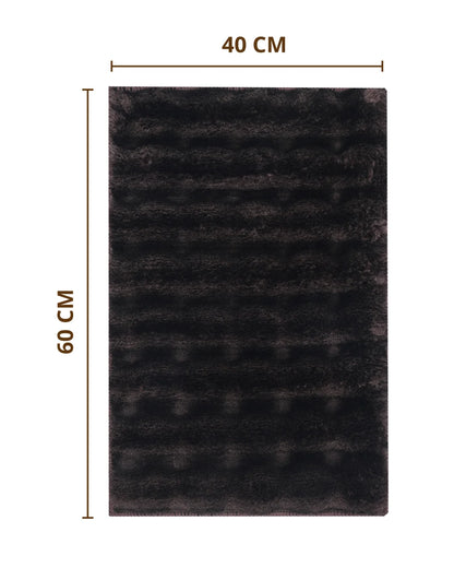40x60 Cm | Set Of 2 Pcs | Cocoon Bathmat | Coffee