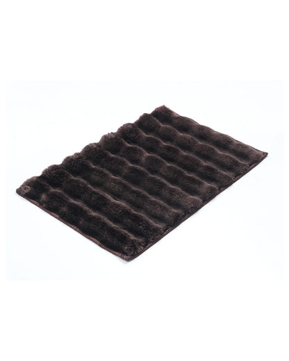 40x60 Cm | Set Of 2 Pcs | Cocoon Bathmat | Coffee
