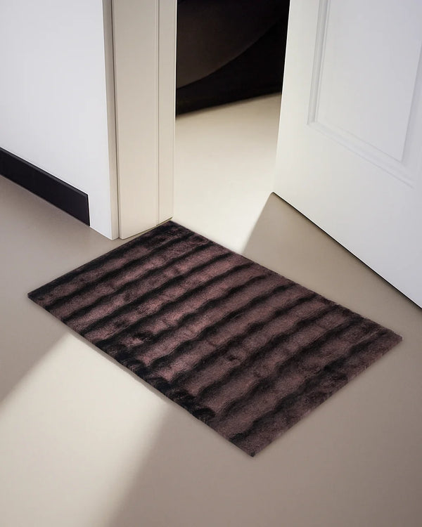 50X80 CM | COCOON Bathmat | Coffee