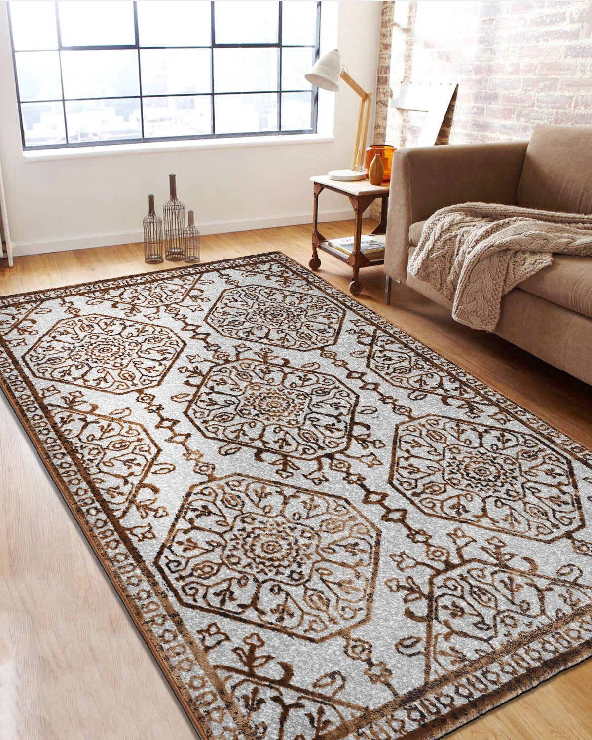 Mystic Carpet | Grey and Brown