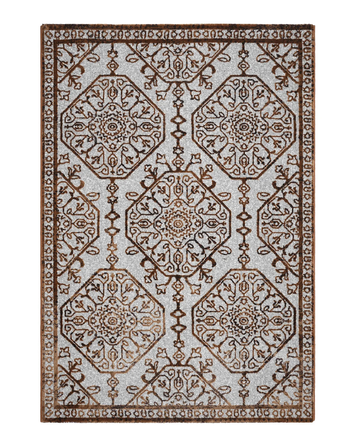 Mystic Carpet | Grey and Brown