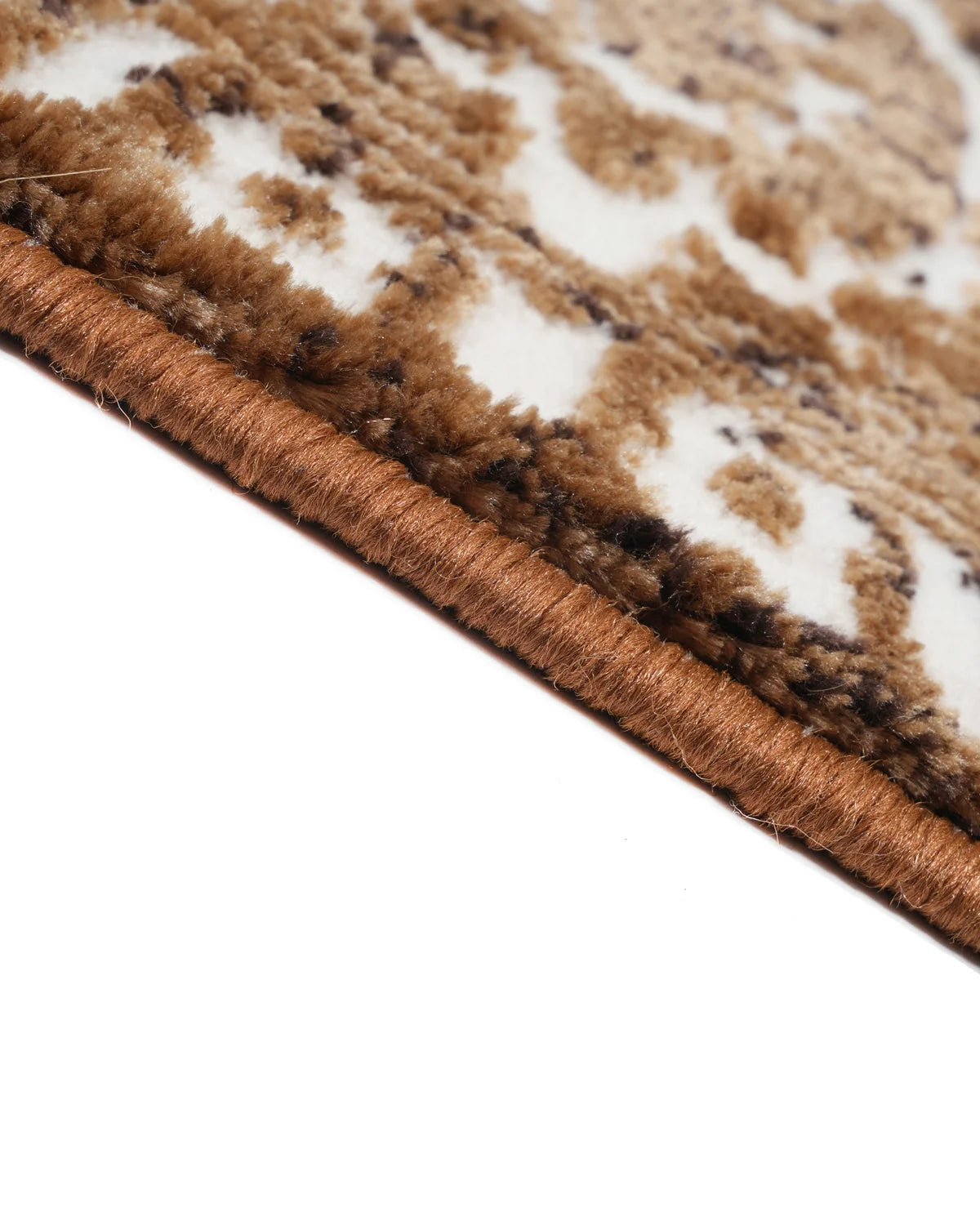 Mystic Gold and Brown Medallion Carpet