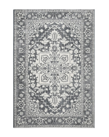 Mystic Grey Medallion Carpet