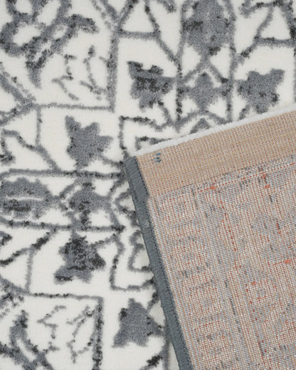 Mystic Grey Medallion Carpet