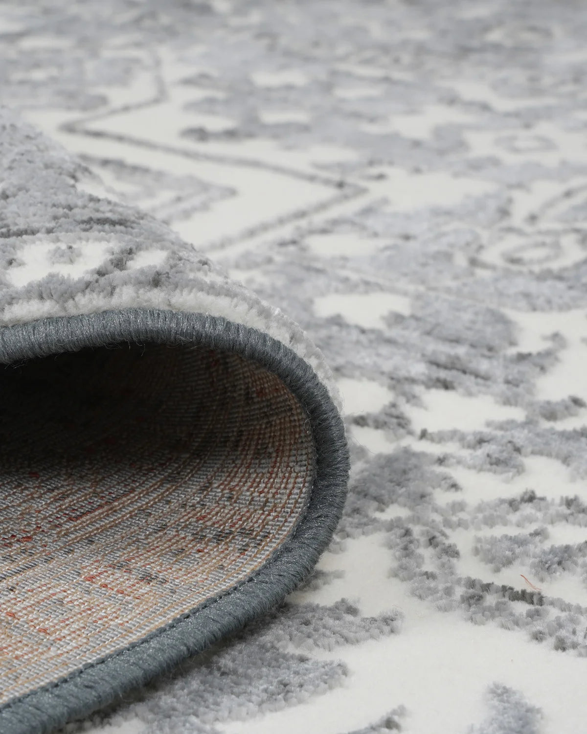 Mystic Grey Medallion Carpet