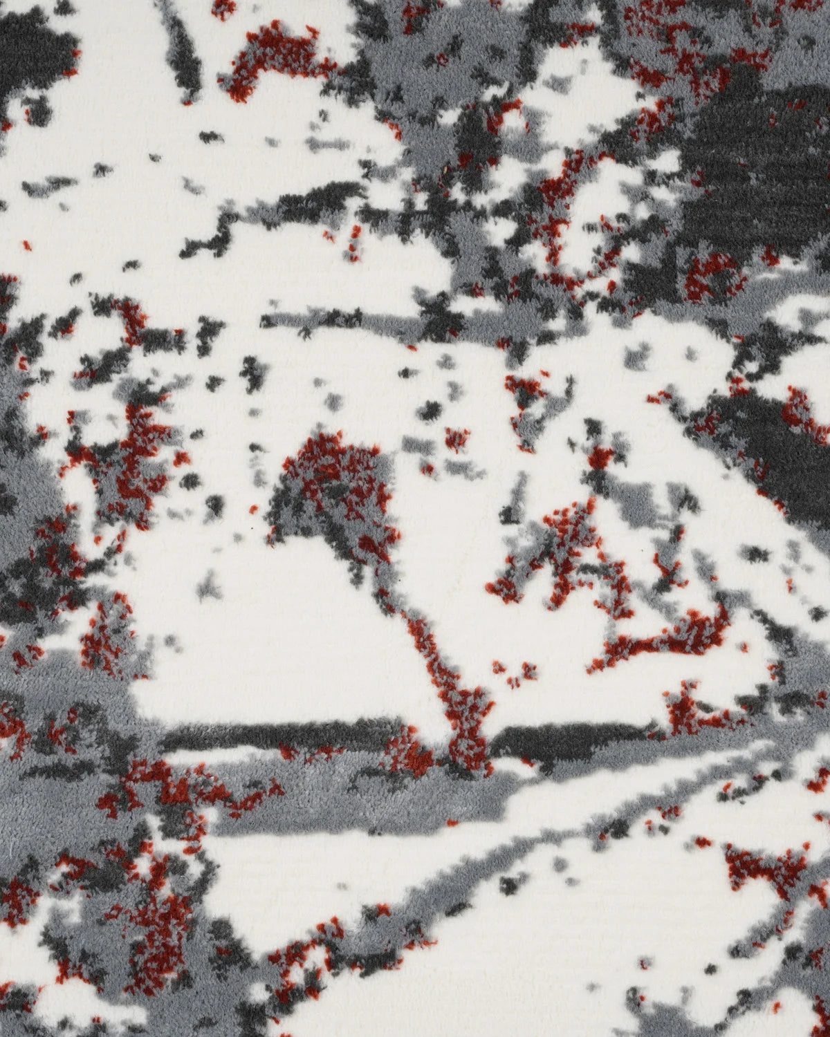 Mystic Grey, Black and Rust Carpet