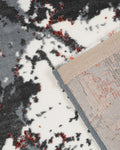 Mystic Grey, Black and Rust Carpet