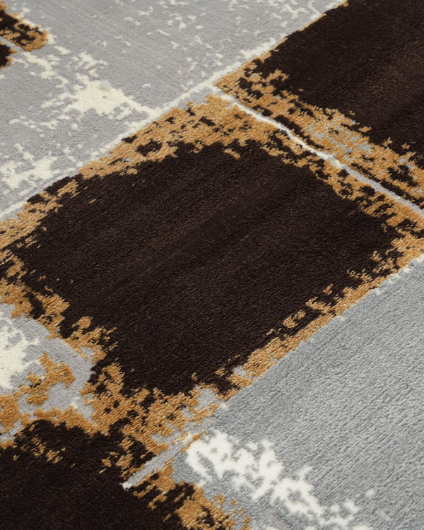 Mystic Brown Blocks Carpet