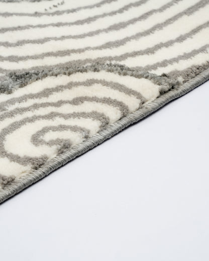 Mystic Carpet | White and Grey