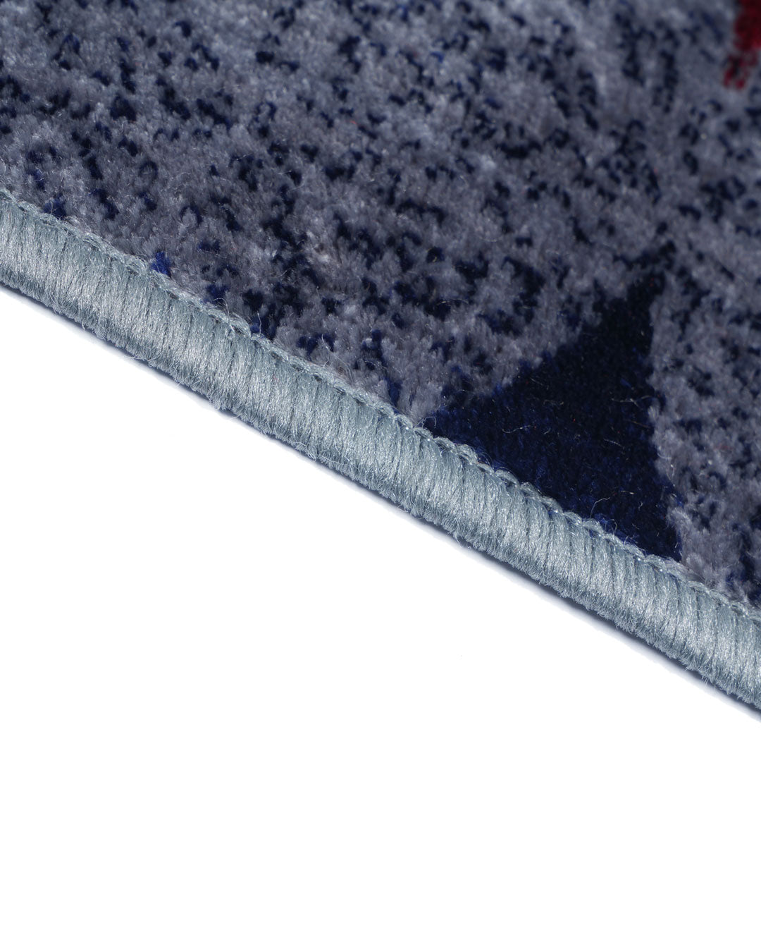 Silvora Rug | Grey, Ivory, Maroon & Gold