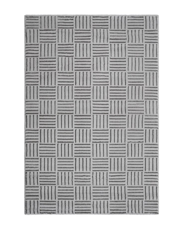 Aura Carpet | Grey Checkered