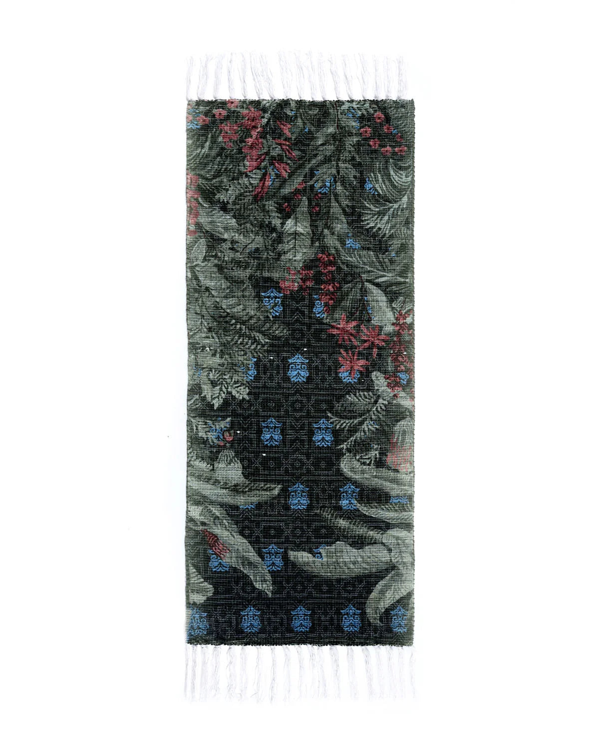 Plush Chenille Rug | Green