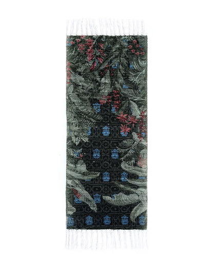 Plush Chenille Rug | Green