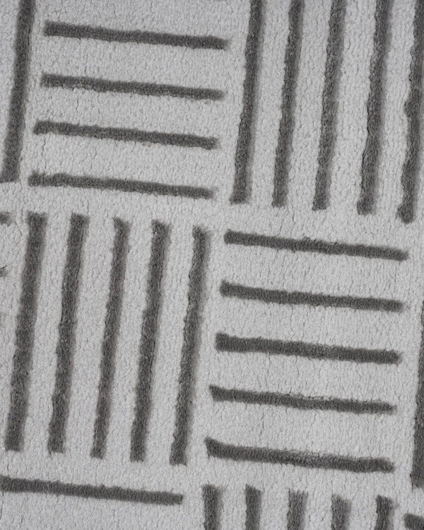 Aura Checkered Grey Carpet