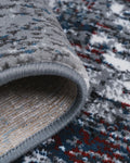 Cosmo Grey and Aqua Carpet
