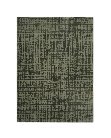 Aura Abstract Green Carpet