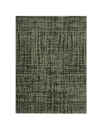 Aura Abstract Green Carpet
