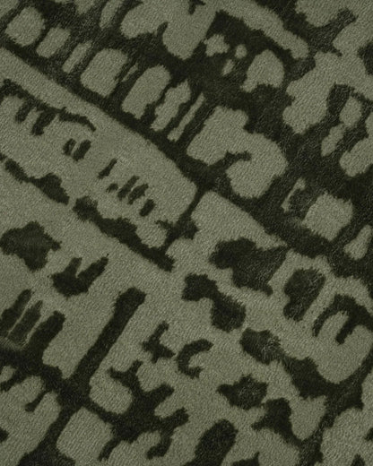 Aura Abstract Green Carpet
