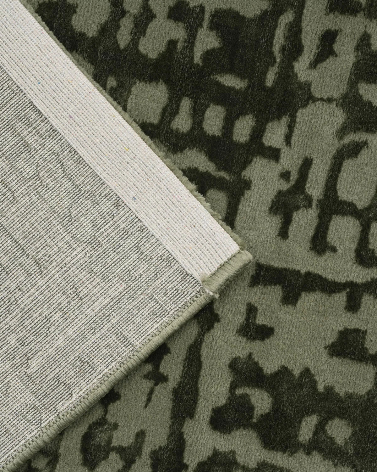 Aura Abstract Green Carpet