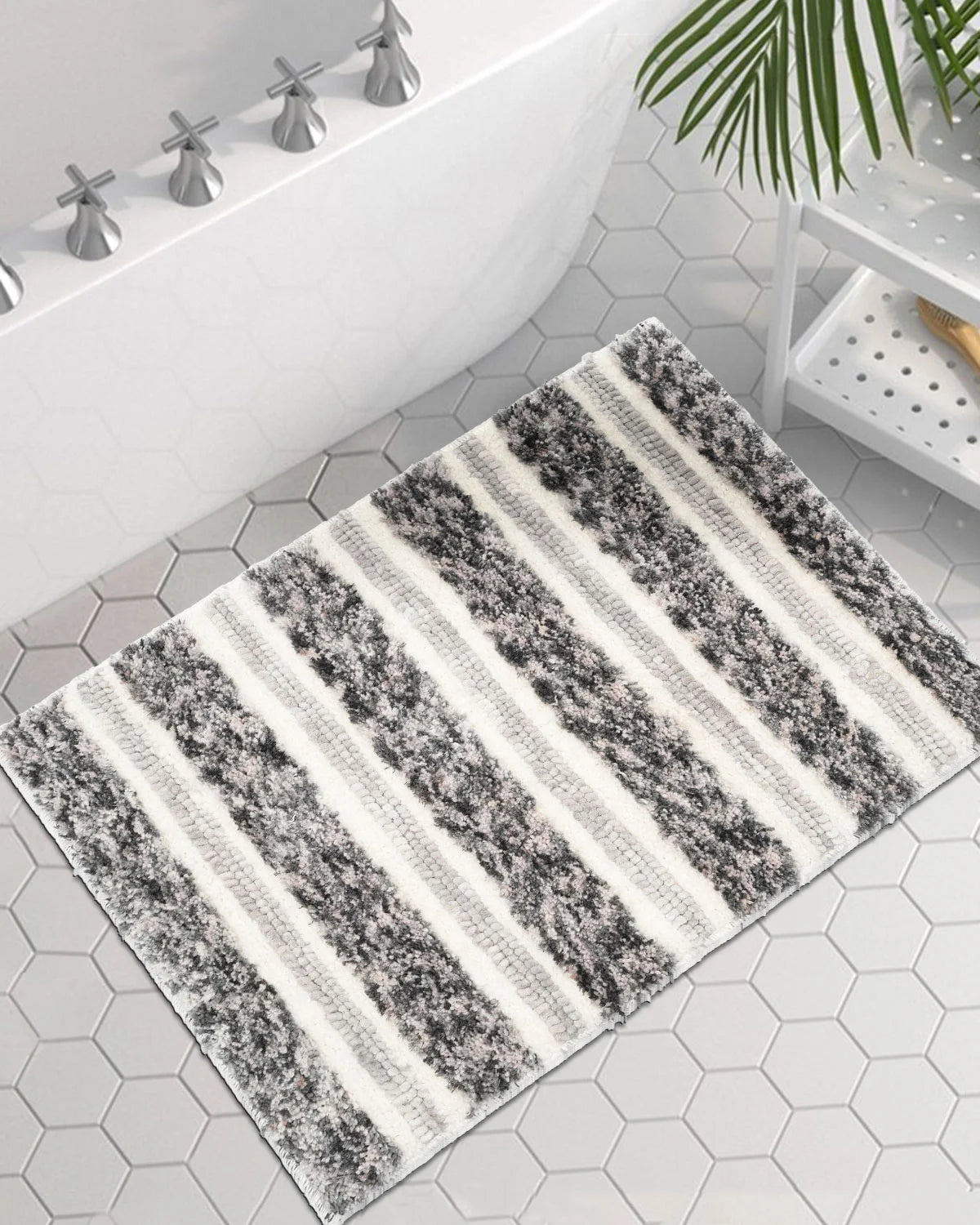 GROOVY Doormat 50X80cm D2 Dark Grey