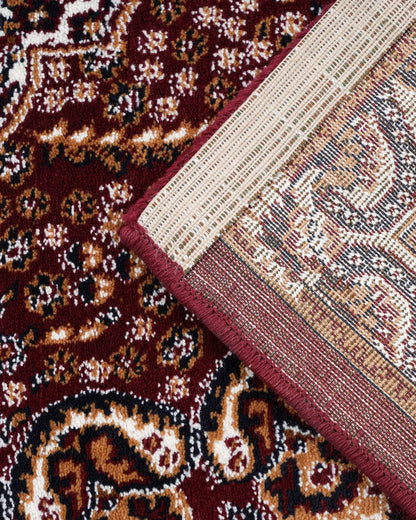 Royal Persian Medallion Red and Ivory Carpet
