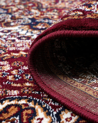 Royal Persian Medallion Red and Ivory Carpet